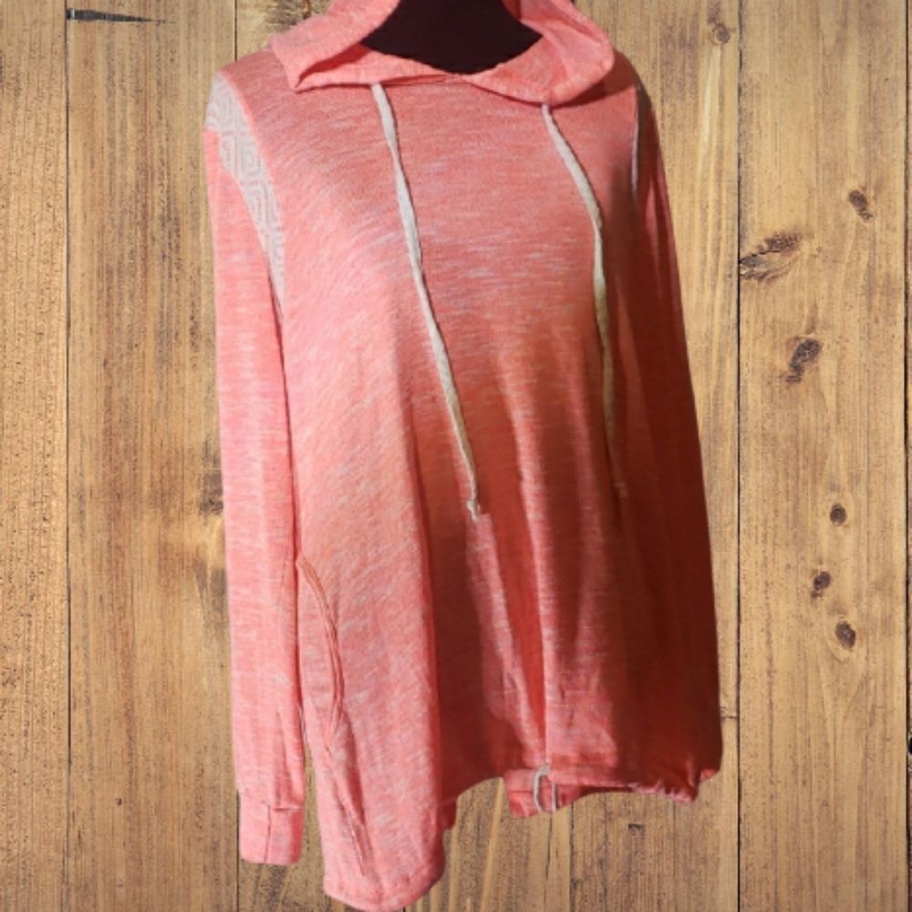 Miss Chievous ⭐️HP⭐️ Hoodie Tangerine/Salmon colored